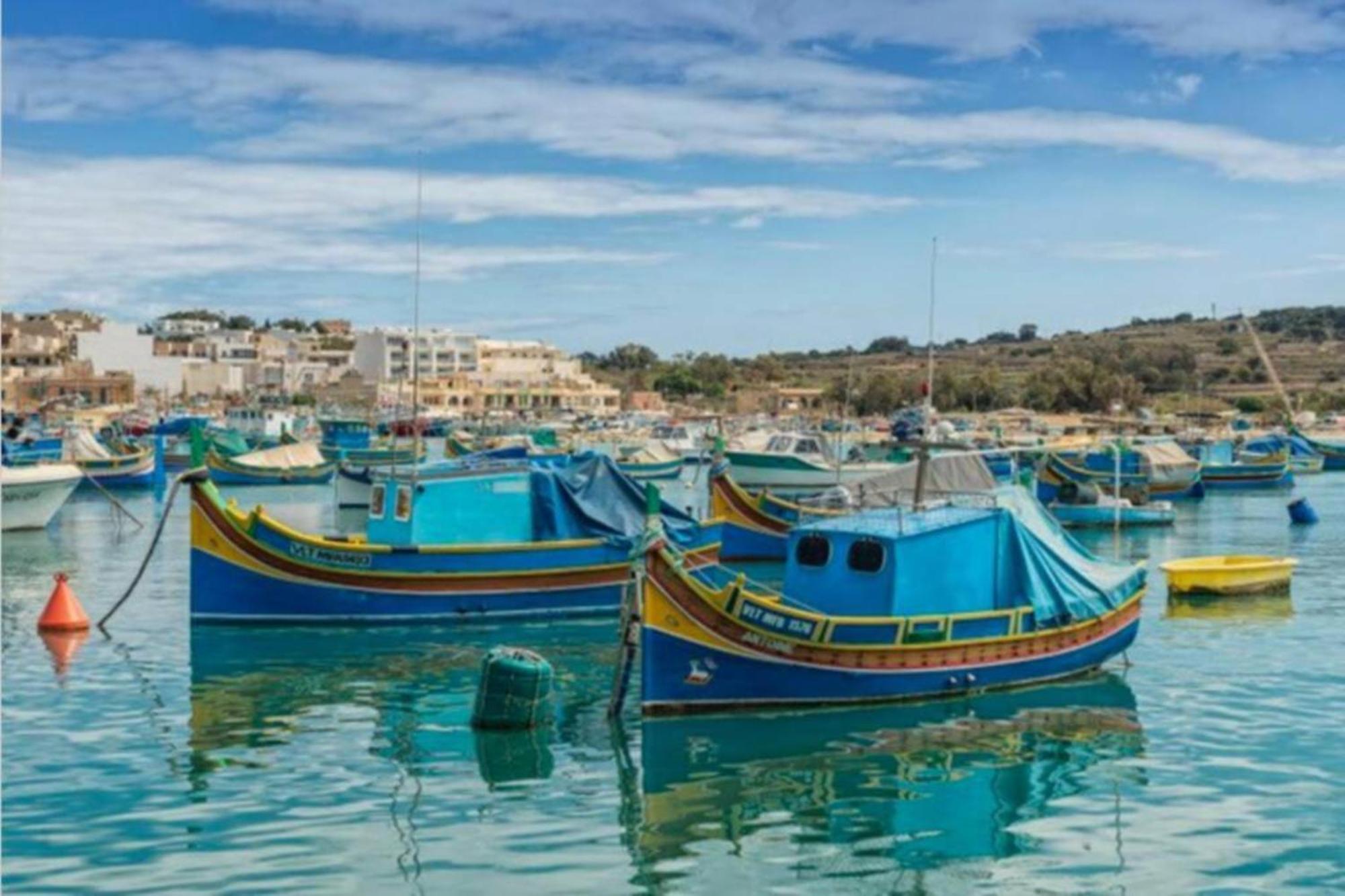 Authentic Gf Apartment With Terrace At The 3 Cities Marina Cospicua Exterior photo
