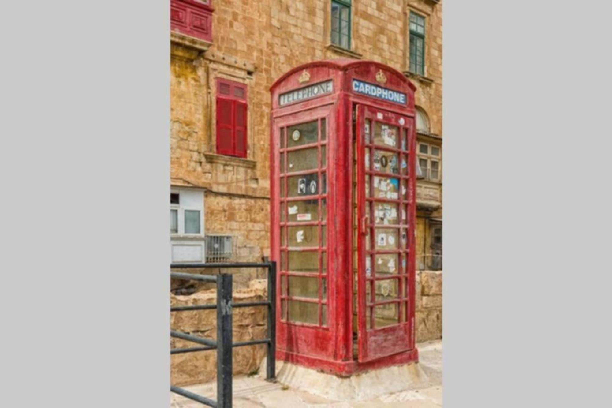 Authentic Gf Apartment With Terrace At The 3 Cities Marina Cospicua Exterior photo